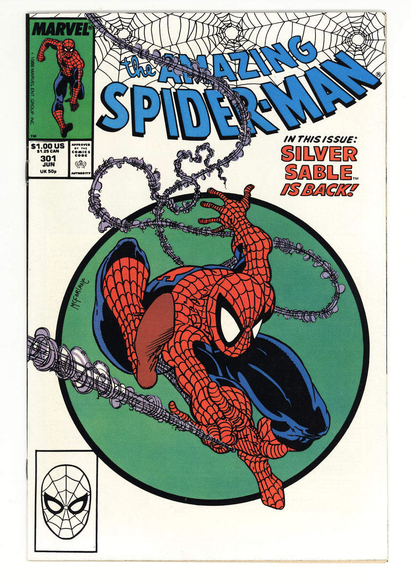 Amazing Spider-Man #301 1988 Key Todd McFarlane Cover – Mint 