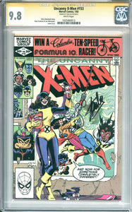 Uncanny X-Men #153 CGC SS 9.8 SIGNED BY STAN LEE ON 9/4/10