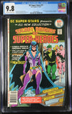 DC Super Stars #17 CGC 9.8 OW-W Pages, Origin of Green Arrow & Huntress.