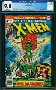 X-Men #101 CGC 9.8 WHITE PAGES Origin and 1st Appearance Phoenix Marvel 1976