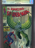 Amazing Spider-Man #48 CGC 9.6 SIGNED BY STAN LEE ON 10/13/13 & JOHN ROMITA ON 10/16/13 1st Blackie Drago appearance
as the Vulture.
