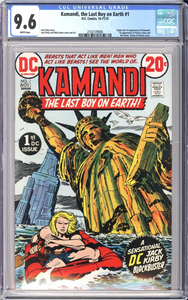 Kamandi, the Last Boy on Earth #1 CGC 9.6 WP 1972 Origin and 1st appearance of Kamandi. 1st appearance of Doctor Canus and Ben Boxer. Statue of Liberty cover.