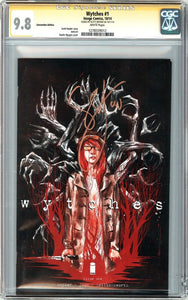 Wytches 1 CGC 9.8 SS 2014 NYCC Convention Variant Signed Scott Snyder