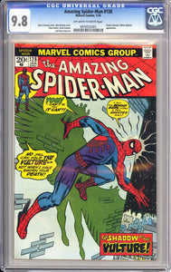 Amazing Spider-Man #128 CGC 9.8 1974 Vulture appearance (Doctor Clifton Shallot)