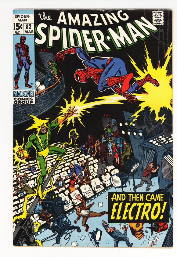 Amazing Spider-Man #82 Electro 1970