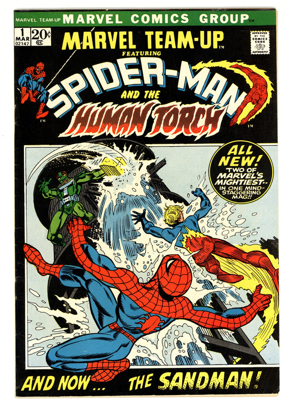 Marvel Team-Up #1 1972 Spider-Man Human Torch 1st Misty Knight
