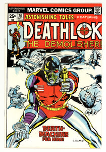 Astonishing Tales #26 1974 2nd appearance of Deathlok.