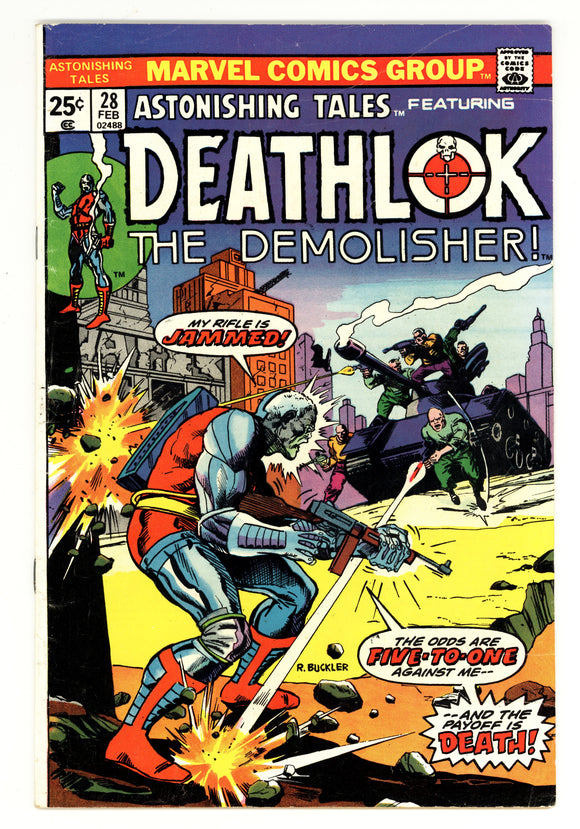 Astonishing Tales #28 1975 DEATHLOK
