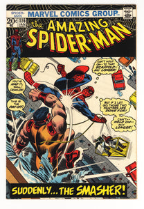 Amazing Spider-Man #116 1973 Adapts story from Spectacular Spider-Man, magazine #1