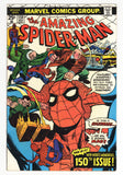 Amazing Spider-Man #150 1975 Doctor Curt Connors, Professor Spencer, Smyth & Spider-Slayer appearance