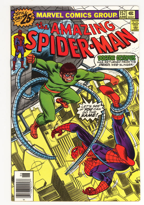 Amazing Spider-Man #157 1976 Doctor Octopus & Hammerhead appearance.