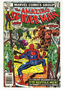 Amazing Spider-Man #166 1977 Lizard & Stegron appearance.