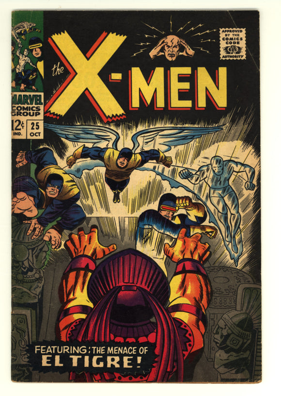 X-Men #25 1966 EL TIGRE