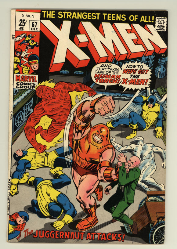 X-Men #67 1970