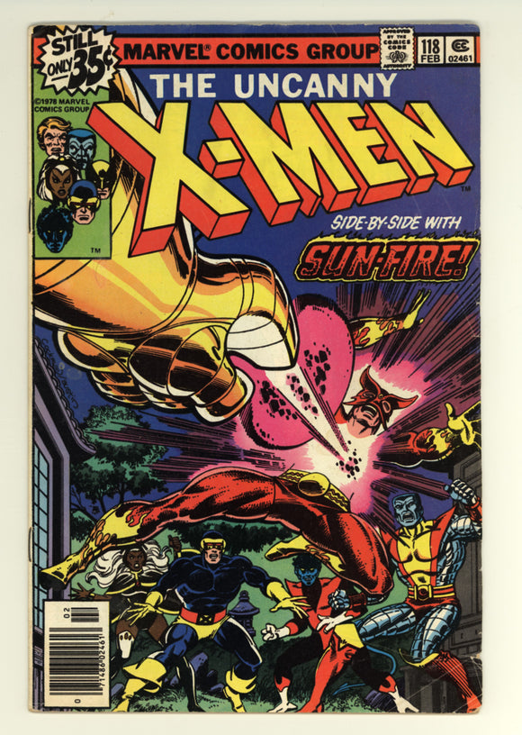 X-Men #118 1979 Sun-Fire