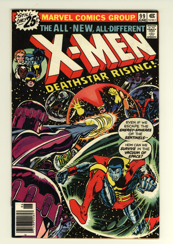 Uncanny X-Men #99 1976 BLACK TOM CASSIDY CAMEO