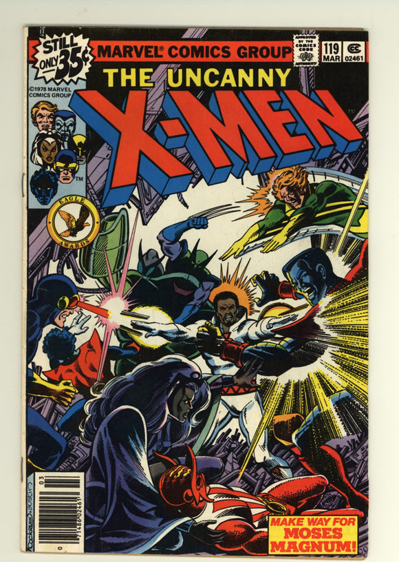 Uncanny X-Men #119 1979 CAMEO OF PROTEUS