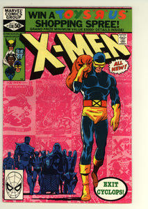 Uncanny X-Men #138 1980 Cyclops Leaves