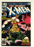 Uncanny X-Men #144 1981 (newsstand) Variant Man Thing