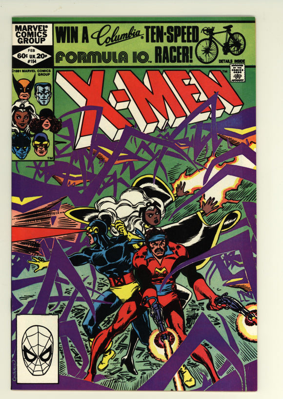 Uncanny X-Men #154 1982
