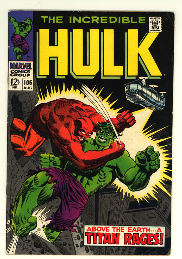 Incredible Hulk #106 (1968)
