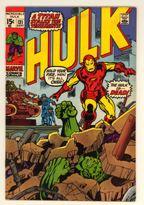Incredible Hulk #131 (1970) Iron Man