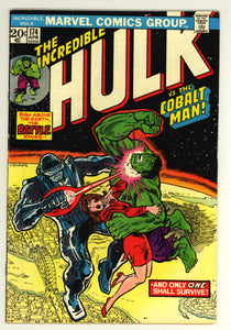 Incredible Hulk #174 (1974) Cobalt Man