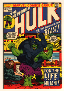 Incredible Hulk #161 (1973) Hulk vs. Blue Beast