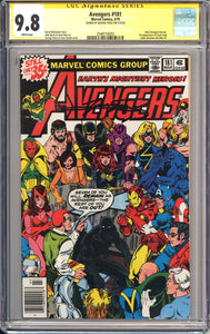 Avengers #181 CGC 9.8 1st appearance of Scott Lang, later becomes Ant-Man, SIGNED GEORGE PEREZ
