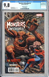 Monsters Unleashed #2 (Art Adams Moster Vs Hero Variant) CGC 9.8 White Pages