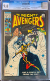 Avengers #64 CGC 9.8 OW/W Pages Egghead and Black Widow appearance. 1st appearance Barney Barton.