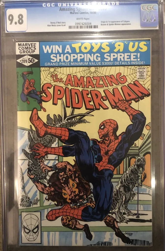 AMAZING SPIDERMAN store 209 CGC 1st Appearance Calypso